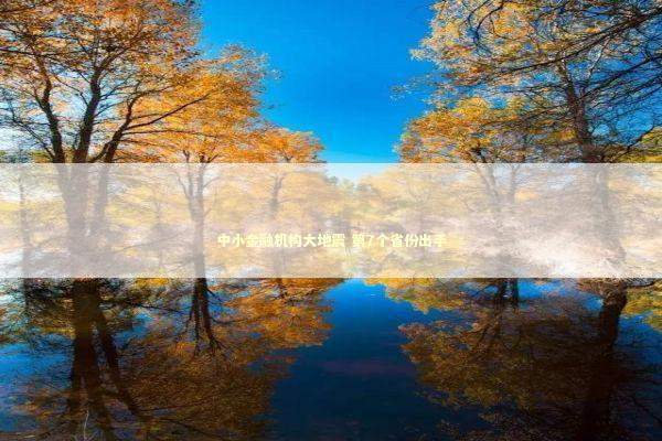 中小金融机构大地震 第7个省份出手