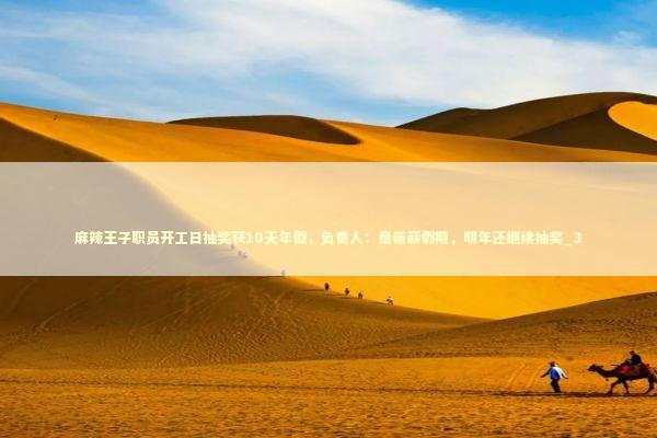 麻辣王子职员开工日抽奖获10天年假，负责人：是带薪假期，明年还继续抽奖_3