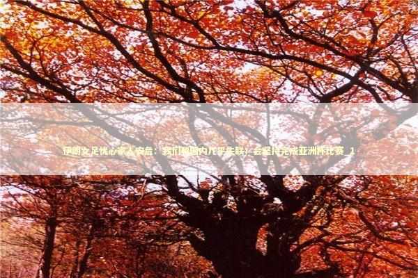 伊朗女足忧心家人安危：我们和国内几乎失联；会坚持完成亚洲杯比赛_1