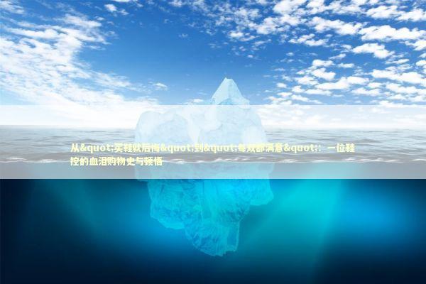 从"买鞋就后悔"到"每双都满意"：一位鞋控的血泪购物史与顿悟 时尚用品